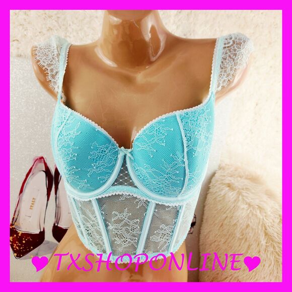 💗👙Victoria's Secret Dream Angels Corset Bra Top 👙💗 - Picture 1 of 11